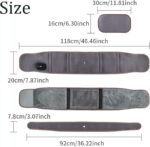 2026 New Lumidisc Belt™ – Soothes Within 20 Minutes, Lumidisc Belt™ with Heat, Heating Massage, Red Light Belt Back Massager Cordless, Lumidisc Back Brace for Home Office Travel (2Set)