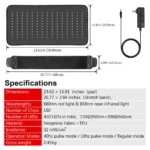 Lumyhealth Red Light Therapy Pad 360747