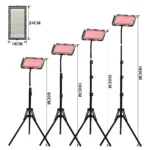 Red And Infrared Light Therapy Lamppanelwith Stand 934898