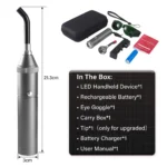 Red Light Therapy Torch With Removable Tip 844857